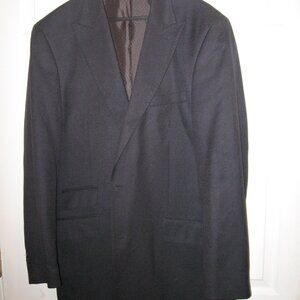 Apollo King Men's Dark Blue Suit Jacket Size 44 Long